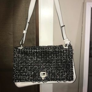 Black and white Proenza Schouler hand bag